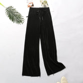 Cool Wide - Leg Trousers High - waisted Figure - hugging Pants Casual Slacks - Zeprah