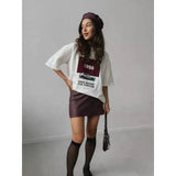 Cotton Graphic Tee Best - selling Loose - fit T-shirt New Design Going Out Tops - Zeprah