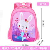 Cute Cartoon Design Waterproof Oxford Polyester for Primary School Students New Lightweight Schoolbag for Boys Girls - Zeprah