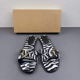 Colorful Flat Sandals for Women - Stylish and Comfortable Ladies' Footwear