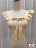 Women's Summer Sleeveless Candy Crop Top Women's Camisoles