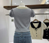 Versatile T-shirt for Women Soft New design Women's Clothing Best-selling Short-sleeved Blouse