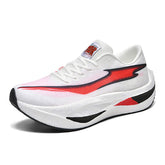 Glow in Dark Max Cushion Running Shoes for Men Breathable Thick Sole Athletic Sneakers Women Vibrant Colorful Walking Trainers