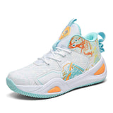 New High Top Basketball Shoes with Breathable Mesh Upper and Durable Rubber Outsole for Enhanced Ankle Support and Traction