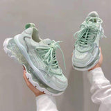 Chaussures Pour Femme White Trendy Flat Summer Spring Fall Shoes Mujer Women's Fashion Sneakers