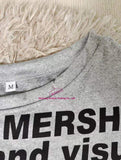 Oblique Shoulder Printed Loose-fit Long-sleeved Hoodie Long Sleeve Base Shirt