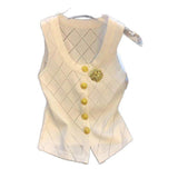 New Design tank Slim-fit V-neck Cool Sleeveless Tops Fashionable Tank Top