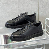 Sophisticated Men's Lace up Working Dress Shoes: Genuine Leather Handcrafted Comfort for Formal & Wedding