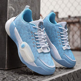 Men Basketball Shoes Breathable Mesh Low Top Non Slip Durable Shock Absorbing Sneakers for Indoor Outdoor Training