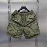 Summer Thin Outdoor Tooling Shorts Men's Loose Casual Hot Pants Unique Five-point Pants with Pockets