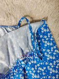 Floral Printed Cami Dress Hot-selling Popular Flared Skirt New Design Simple Dress