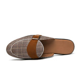 Latest Design Men Half Shoes Leisure Casual Summer Slip on Fashion Design Home Slippers for Men