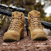 Premium Ankle Support Hiking Boots with Slip-Resistant Sole Breathable Mesh Outdoor Shoes for Trekking & Mountain Climbing