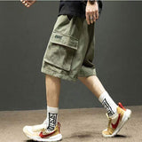 Men's Summer Lightweight Loose-Fit Sports Shorts Trendy New Model Outerwear Casual Bottoms