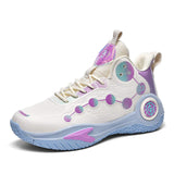 Men High Quality Fashion Cool Kids Sports Sneakers Mesh Breathable Basketball Shoes for Women