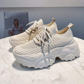 Chaussures Pour Femme Platform Trendy Casual Shoes Zapato De Correr Mujer Women's Fashion Sneakers