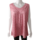 Effortless Pleated V - Neck Summer Blouse - Zeprah