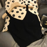 Elegant Women Tank Top Knitted Sleeveless Tops Popular Going Out Tops - Zeprah