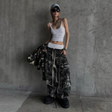 Euro American Style Women's White Short Patchwork Crop Top V - neck Sports Bra Sleeveless Tank Top Breathable Quick Dry - Zeprah