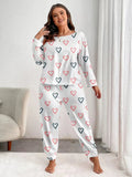European American Autumn New Style Cotton Stretch Breathable Women's Homewear Long Pants V - neck - Zeprah