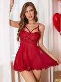 European American New Style Sexy Women's Lace Mesh Bow Breathable Spandex/Nylon Medium Control - Zeprah