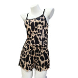 European American Style Lightweight Letter Pattern Women's Pajamas Sexy Wearable Thin Strap High - Rise Summer - Zeprah