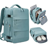Extra Large Capacity Travel Laptop Backpack Multi - function Luggage Bag With Usb Charging Daily Life Waterproof Student Schoolbag - Zeprah