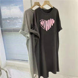 Best Sale Short-sleeved Dress Simple Casual Dresses Loose Women's Dresses
