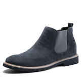 Good Quality Ankle Boots for Men Genuine Leather Chelsea Boots Classy Design Wedding Shoes