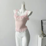 Factory Sale Full Coverage Perfect Comfortable Vest Top Crop Tops for Women Lace Camisole - Zeprah