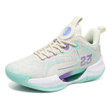 Premium Breathable Mesh Upper Sports Sneakers Responsive EVA Midsole Hollowed Sole High Traction Outsole Basketball Shoes
