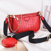 Fashion Bags for Ladies Girls Stone Grain Bags Women Handbags Ladies Mother Leather Pursery - Zeprah