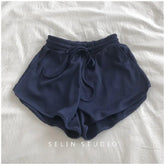 Fashion High Waist Scrunch Butt Ruffle Love Roses Booty Shorts Women Shorts 2024 in Stock Summer Velvet Cheap - Zeprah