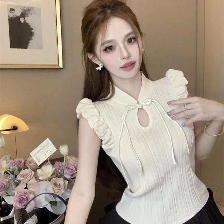 Fashionable Going Out Tops Trendy New Design Sleeveless Tops Versatile tank - Zeprah