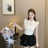 Fashionable Going Out Tops Trendy New Design Sleeveless Tops Versatile tank - Zeprah