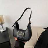 Fashionable Shoulder Bag Versatile Chic Armpit Bag Popular Moon - Shaped Bag - Zeprah