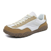 Mens Breathable Trail Walking Shoes Suede Low Top Trainers for Outdoor Casual and Everyday Comfort