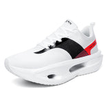 Futuristic Vibrant Design High Performance Athletic Shoes with Shock-Absorbing Sole Durable Rubber Outsole for All Terrains