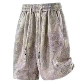 New Arrival Mens Honeycomb Waffle Knit Shorts Thick Braided Draw Cord Elastic Waist Loose Casual Gym Five Inch Shorts