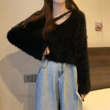 Fluffy Women's Sweaters comfortable Fashionable Ladies' Sweaters - Zeprah