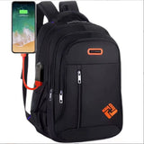 Foldable Hot Selling Large Capacity Waterproof School Travel Backpacks USB Business Laptop Bags With Logo - Zeprah