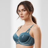 Full Coverage Embroidered Lace Comfort Bra
