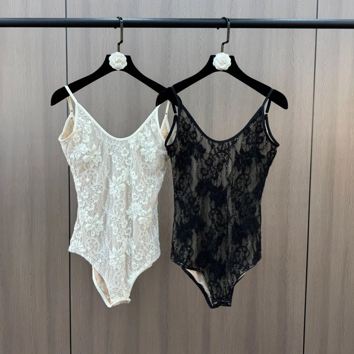 Girl Jumpsuit Wind Backless Top Spring and Summer Lace Interior Slim - fit Design White Camisole Vest for Women - Zeprah