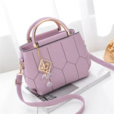 Grey Color Female Cheap Unique Cute Letter Handbags New Arrival Ladies Shoulder Hand Bags - Zeprah