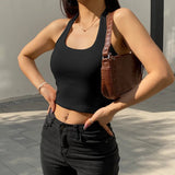 Hanging Neck Hot Spicy Sexy Crop Top Camisoles Women's tank Tops - Zeprah