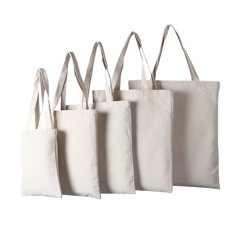 High Quality Blank Natural Cotton Canvas Shopping Tote Bag - Zeprah