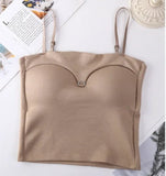 High Quality Club Wear Sexy Camisole Cute Tops 2024 New Arrivals Women's Tank Top - Zeprah