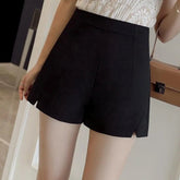 High Waist Casual Wide - leg Shorts Versatile Shorts Plus Size A - string - Zeprah