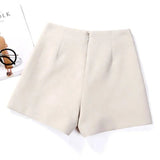 High Waist Casual Wide - leg Shorts Versatile Shorts Plus Size A - string - Zeprah