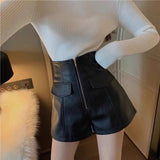 High Waist Chaparoon Versatile Shorts Fashionable Leggings - Zeprah